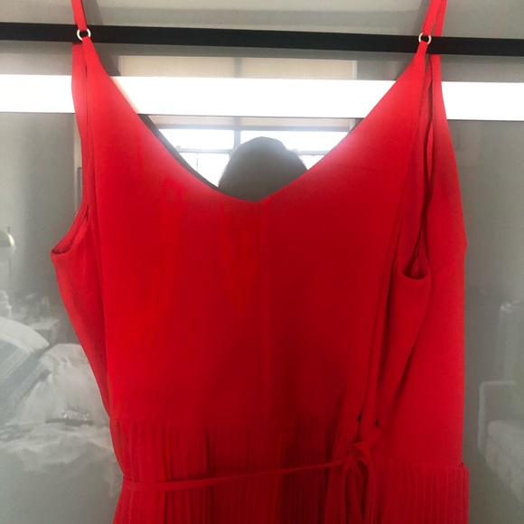 ⭐️ Aritzia Wilfred Beaune Dress Short, red, size S - Picture 7 of 10